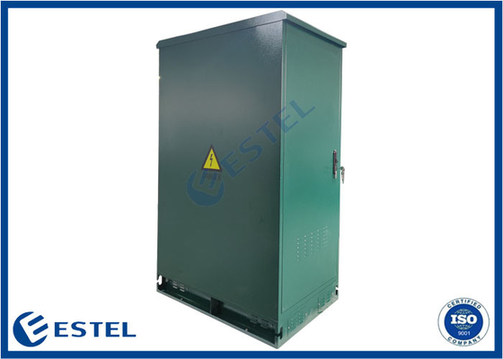 2kW Kapasitas pendingin IP55 Lemari Listrik Luar Ruang Pemeliharaan Pintu Ganda