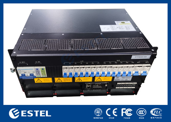 Sistem daya pengoreksi kapasitas 18kW dengan distribusi daya dan fungsi monitor baterai