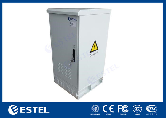 20U Outdoor Floor Mounted Cabinet With Natural Ventilation And Anti Theft Lock System