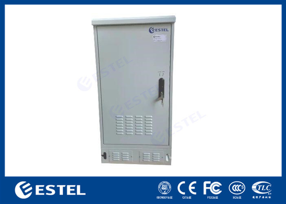 20U Outdoor Floor Mounted Cabinet With Natural Ventilation And Anti Theft Lock System