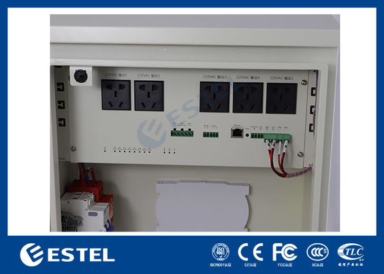 Outdoor Sunproof dan Rainproof SMART Surveillance Box Pole Dipasang Dengan Komunikasi RS485
