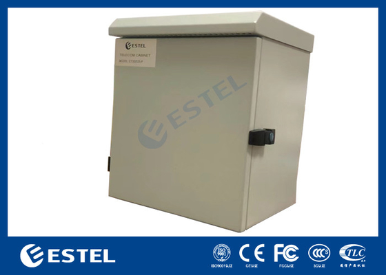 DIN Rail Pole Mount Weatherproof Enclosure Fans Di Atas Dengan Temp Controller