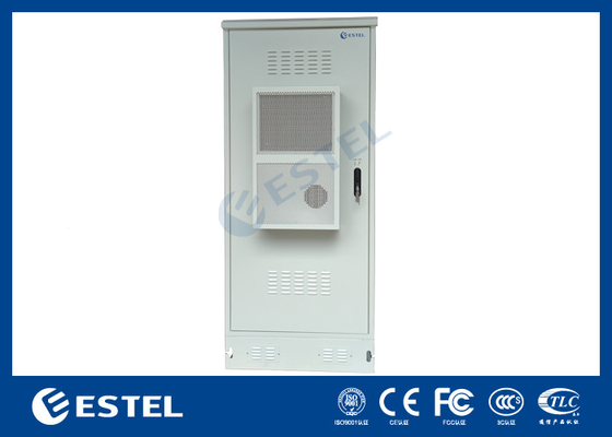 IP55 30U Kabinet Daya Luar Terintegrasi Dengan Sensor Sistem Penyesuaian