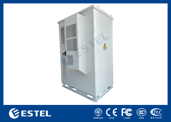 Disesuaikan Tiga Teluk Outdoor Base Station Kabinet Terintegrasi Pendingin Dan Sistem Daya